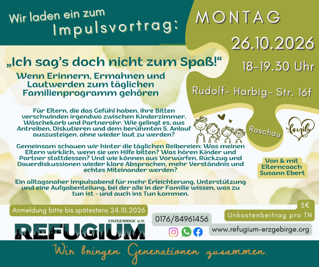 Susann Ebert Vortrag Refugium Erzgebirge